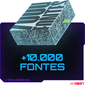 10 mil fontes